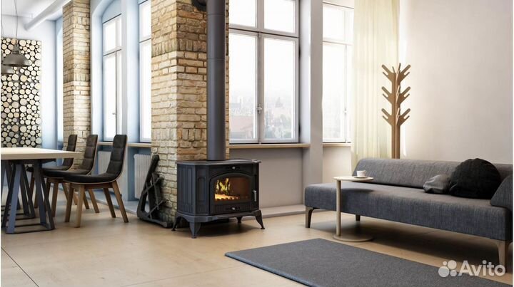 Печь камин чугунная Koza (коза)