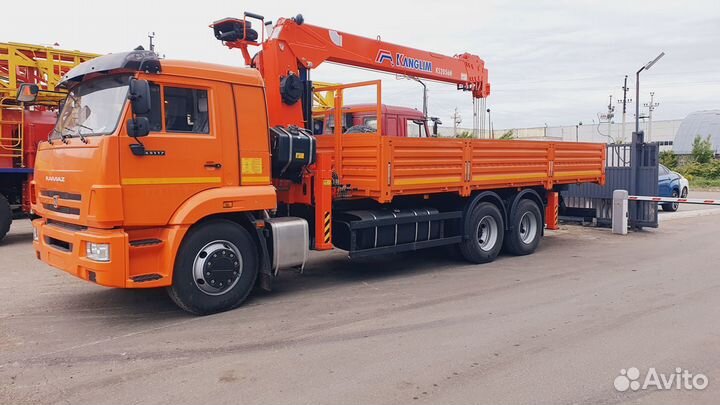 КамАЗ 65115-3094-50 с КМУ, 2023