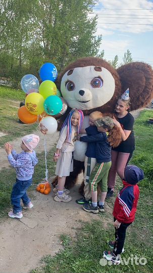 Поздравление от Чебурашки