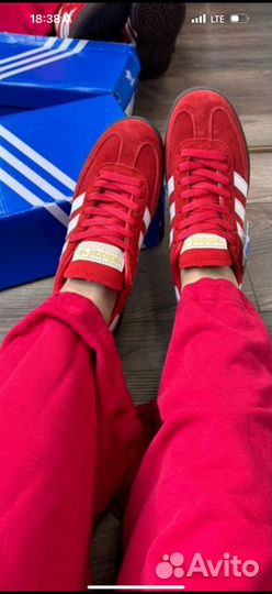 Кроссовки adidas spezial/Красный закат/Орига