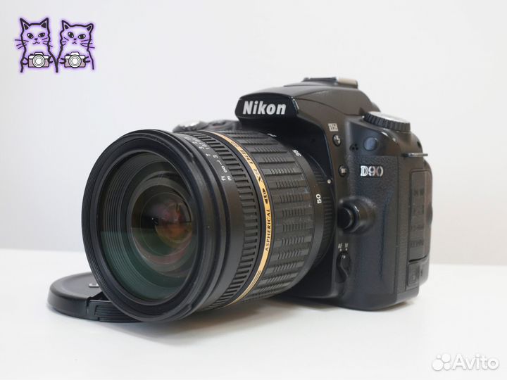 Nikon D90 kit Tamron 17-50 f2.8 нюанс