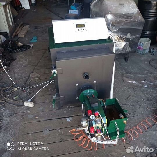 Автоматический котёл на отработке 50 кВт