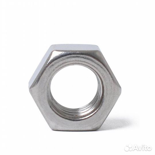Гайка шестигранная с левой резьбой М6, DIN 934/го