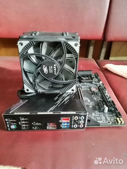 Сборка на intel core i5-11600+плата+память