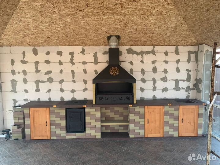 Модульные печи барбекю. Зона Барбекю