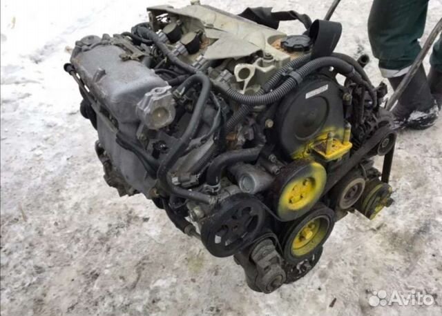 Двигатель 4g69 2.4 Mitsubishi Outlander CU 1