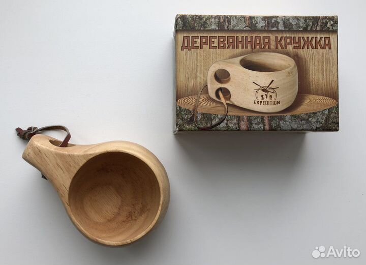 Кружка деревянная Expedition