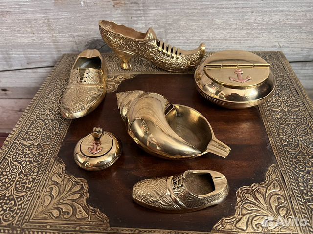 Пепельницы латунь