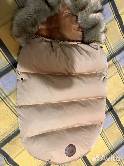 Зимний конверт в коляску