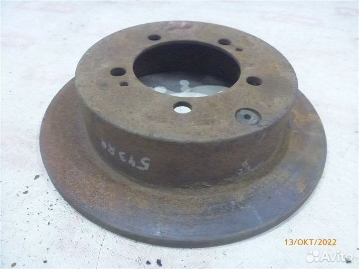 Диск тормозной задний Mitsubishi Outlander CU2W