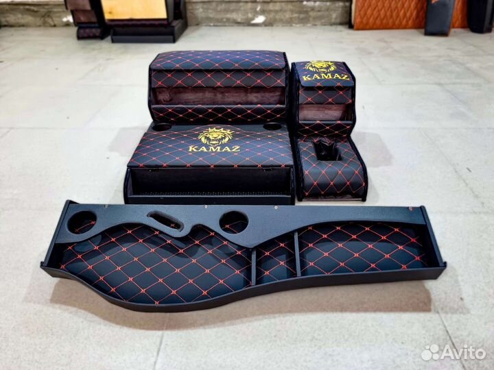 Комплект столик подлокотник, ящик в камаз