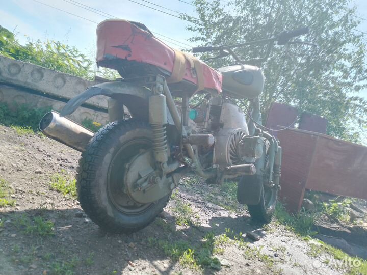 Самодельный мотороллер
