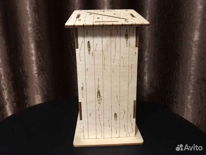 Копилка прикол туалет с замком