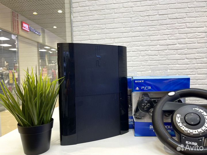 Sony PS3 SS 500гб +много игр+гарантия