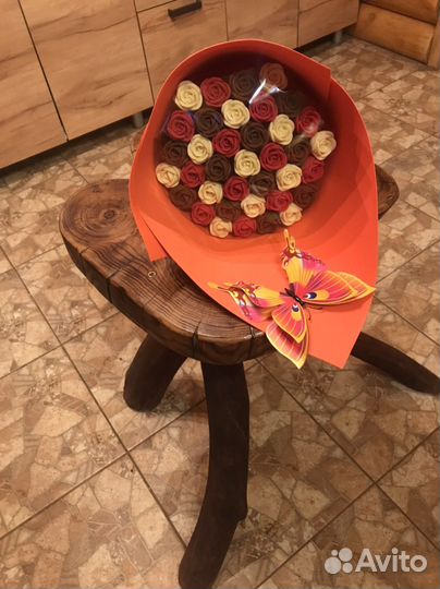 Шоколадный букет,подарок,цветы к 1 сентября