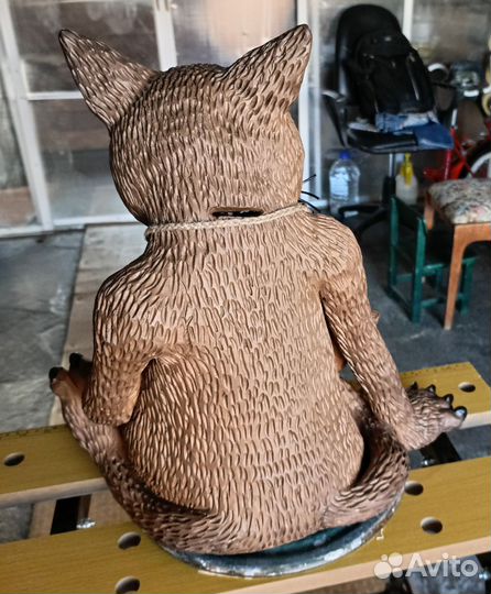 Копилка. волк. керамика