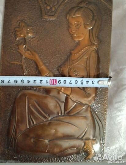 Чеканка медная СССР