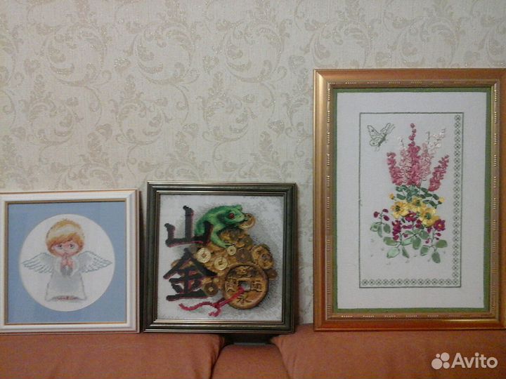Продаю вышивки ручной работы