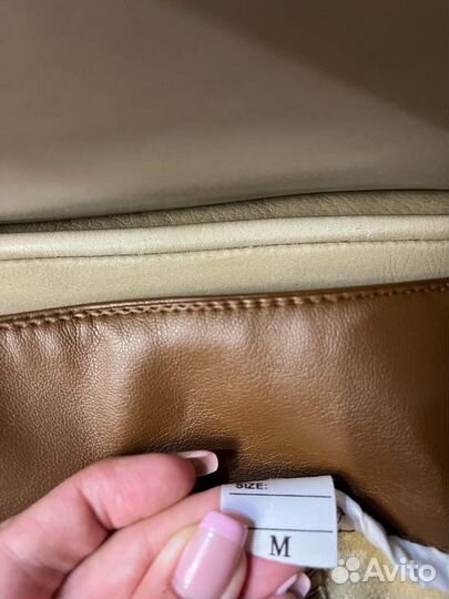 Женские кожанные джинсы