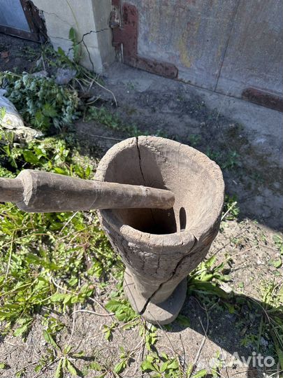 Ступа деревянная старинная