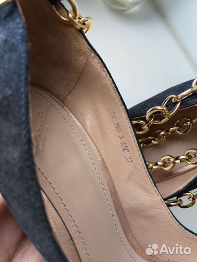 Туфли замшевые Lorjolomo 37р