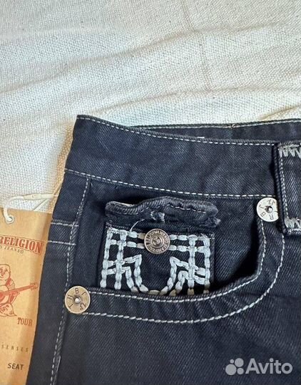 Джинсы true religion широкие