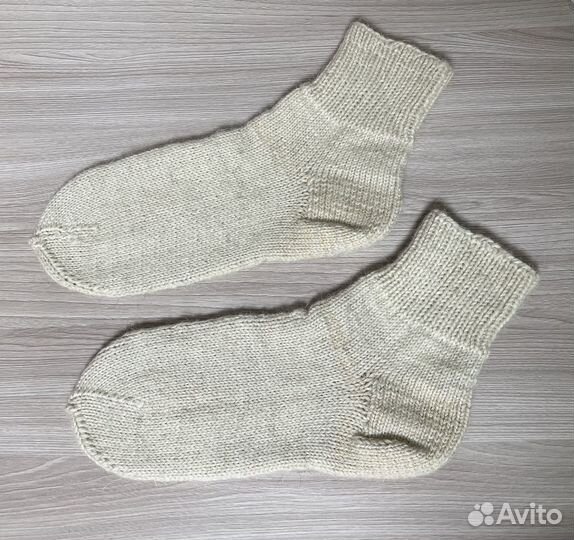 Носки вязаные ручной работы 41-42 (размер 27)
