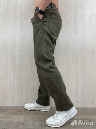 Брюки мужские качества супер - на флисе