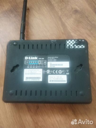 D-link DIR-300 Wi-Fi маршрутизатор (роутер)