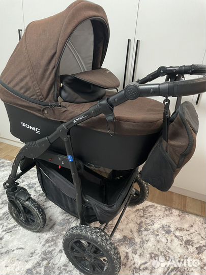 Коляска sonic plus 3 в 1 (Польша)