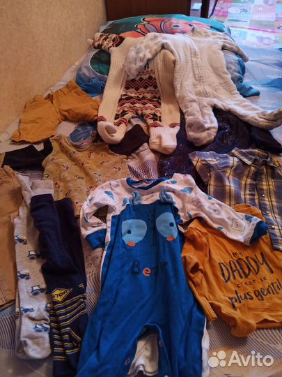 Отдам бесплатно детские вещи пакетом
