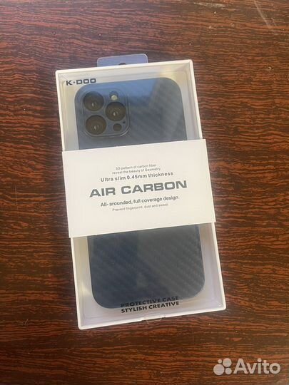 Чехол на iPhone 12 pro max карбон