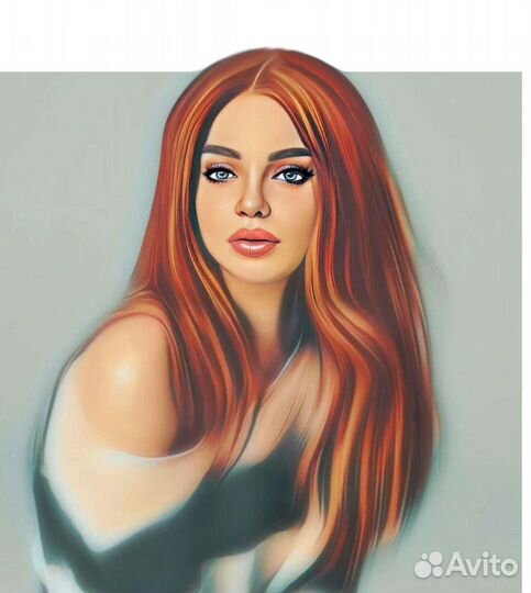 Портрет на холсте по фото