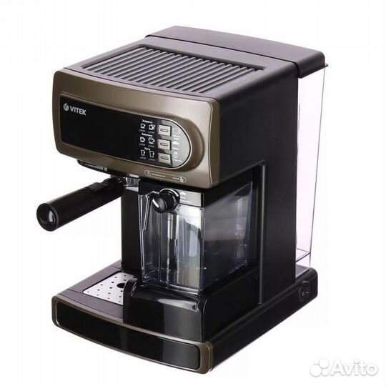Новая рожковая кофеварка Vitek VT1517-GD