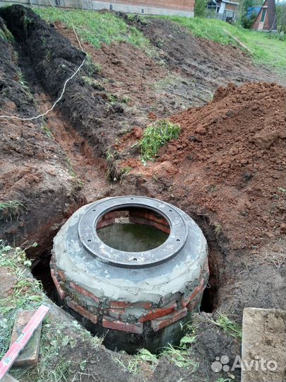 Выгребные ямы, септики, кессоны