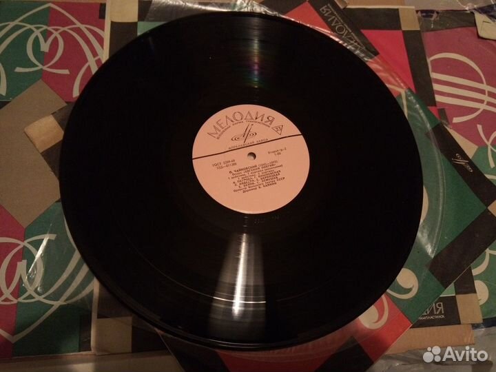 Комплект 3 пластинки: опера Евг. Онегин Чайковский