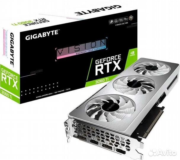Видеокарта gigabyte nvidia GeForce RTX 3060Ti