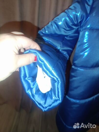 Пуховик зимний женский 48 50 бу