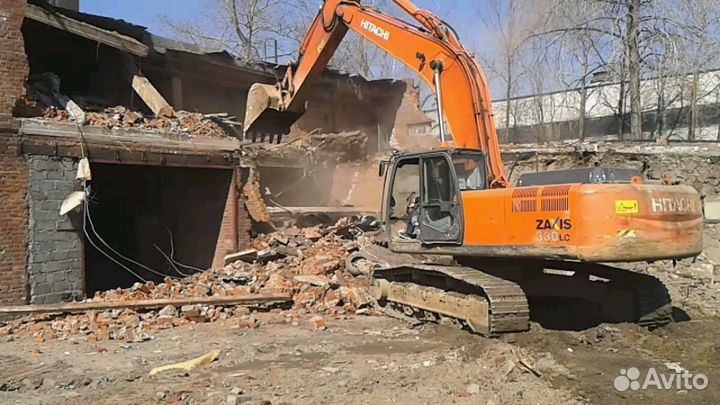 Услуги экскаватора,доставка песка,щебня,керамзита