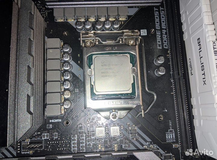 Intel core i7 10700KF 5.2