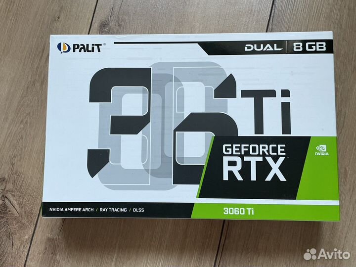 Видеокарта nvidia Geforce RTX 3060 Ti dual 8gb