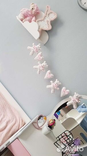 Гирлянда декоративная детская мягкая игрушка