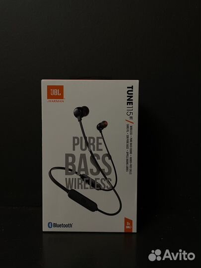 Беспроводные наушники jbl tune 115 bt