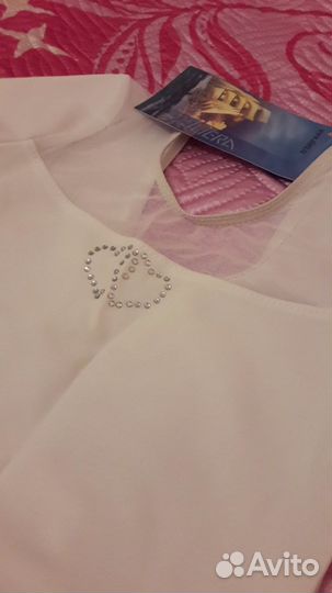 Купальник гимнастический новый на 8 лет