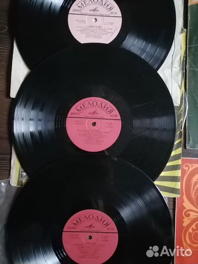 Виниловые пластинки СССР