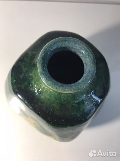 Керамическая ваза ручная работа
