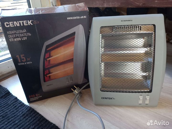 Инфракрасный обогреватель 400/800вт,15кв.м