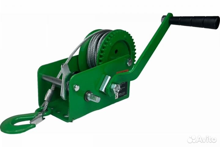Лебедка 1,35т 10м ручная барабанная трос Profi