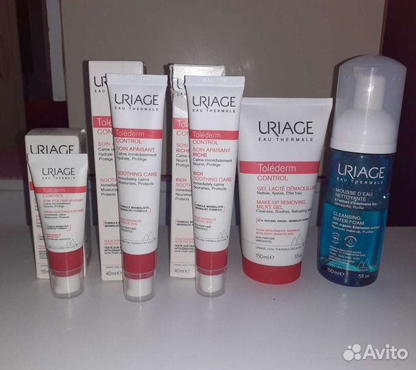 Аптечные SVR Bioderma Avene Uriage Vichy Payot