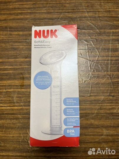 Молокоотсос ручной Nuk soft and easy